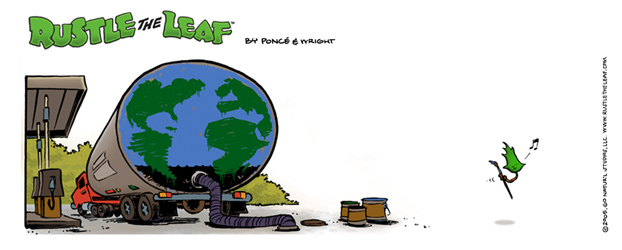 Rustle the Leaf comic