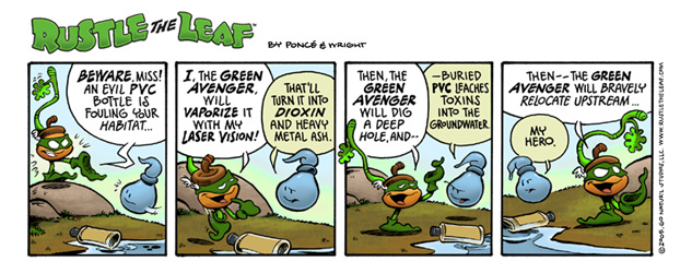 Rustle the Leaf comic