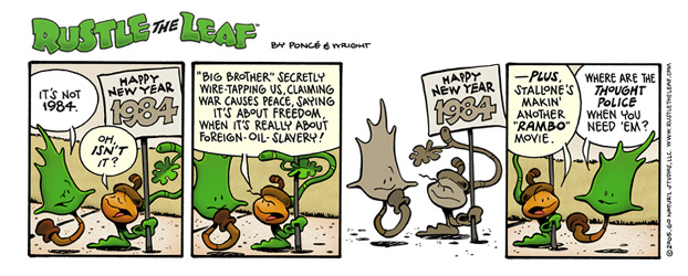 Rustle the Leaf comic