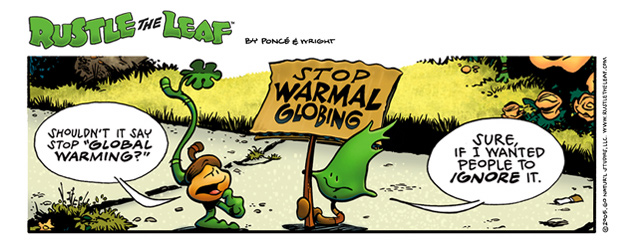 Rustle the Leaf comic