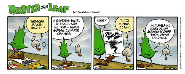 Rustle the Leaf comic