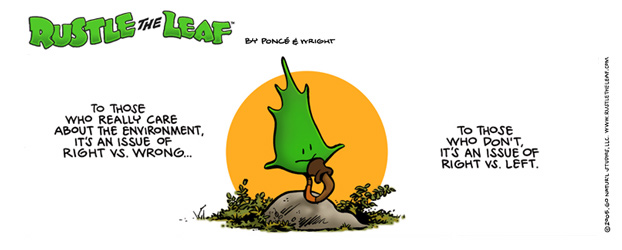 Rustle the Leaf comic