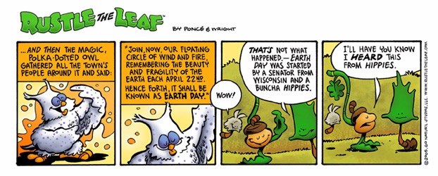 Rustle the Leaf comic
