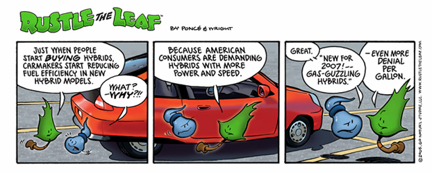 Rustle the Leaf comic