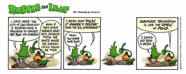 Rustle the Leaf comic