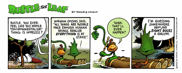Rustle the Leaf comic