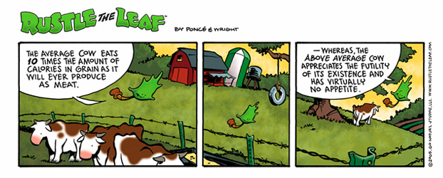 Rustle the Leaf comic