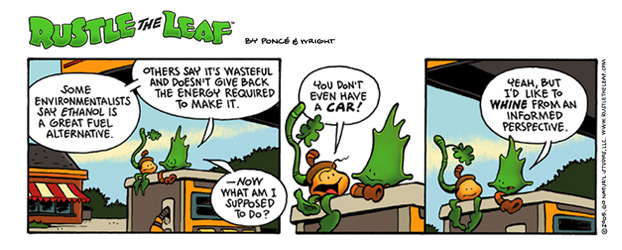 Rustle the Leaf comic