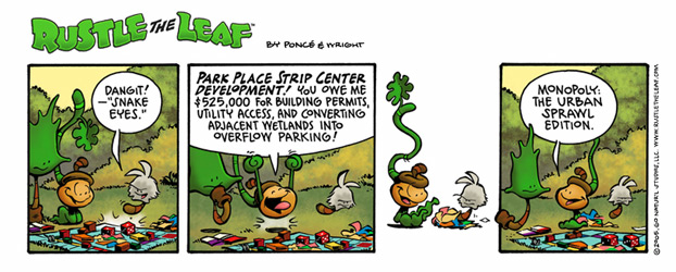 Rustle the Leaf comic