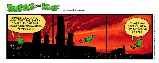 Rustle the Leaf comic