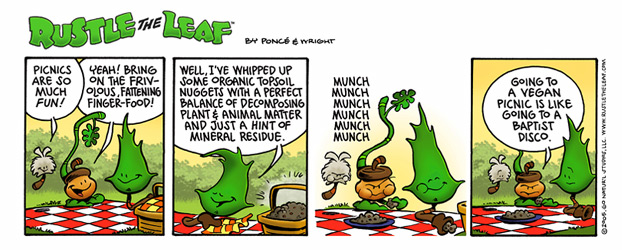 Rustle the Leaf comic