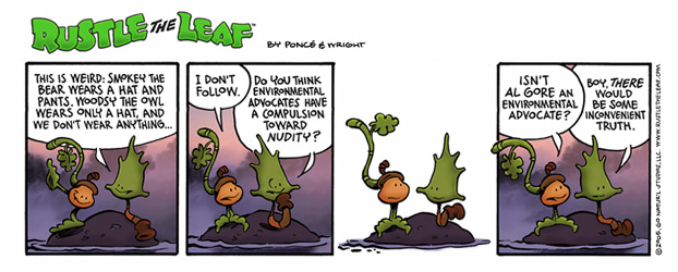 Rustle the Leaf comic
