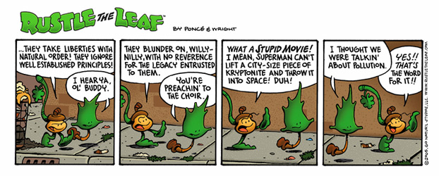 Rustle the Leaf comic
