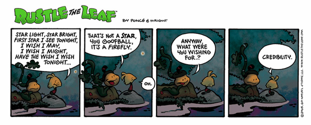 Rustle the Leaf comic