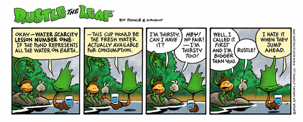 Rustle the Leaf comic