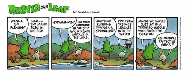 Rustle the Leaf comic