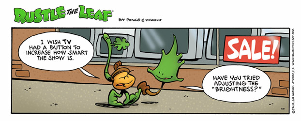 Rustle the Leaf comic